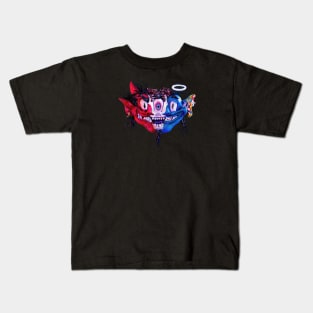 Horns, Thorns and Halos Kids T-Shirt